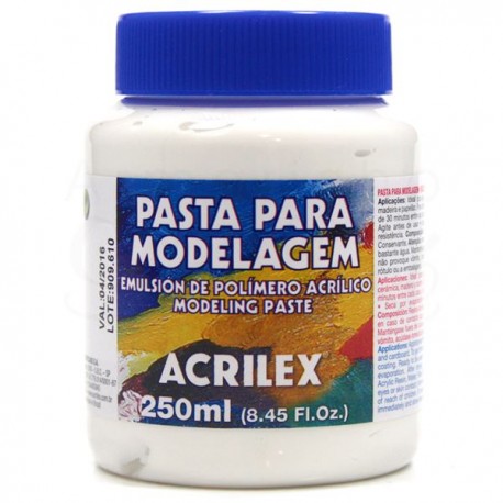 Pasta de Modelar Flexible Acrilex 250 ml